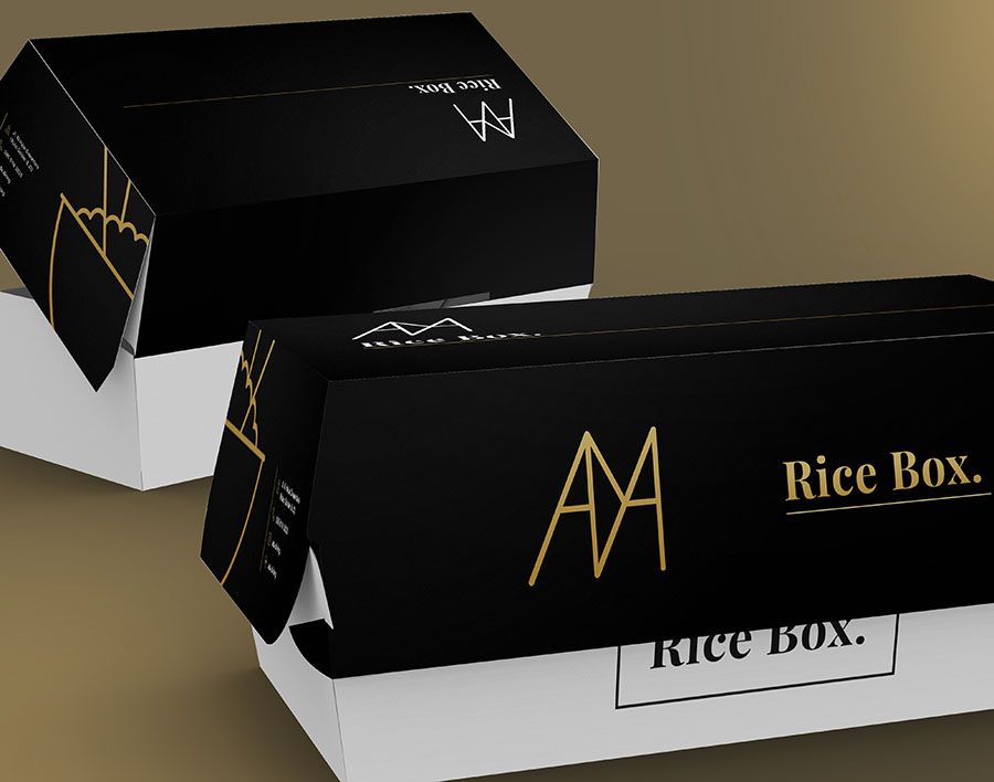 Detail Desain Kemasan Rice Box Nomer 45