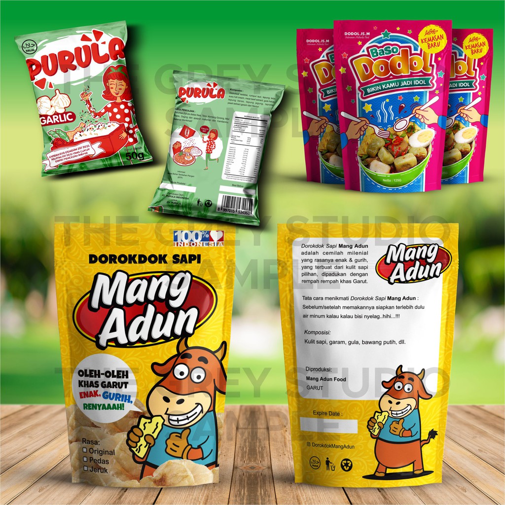 Detail Desain Kemasan Snack Nomer 51