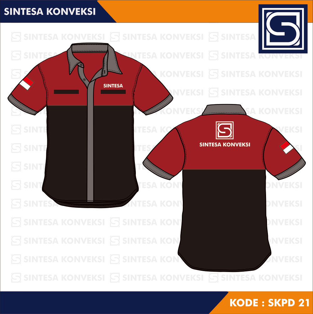 Detail Desain Kemeja Jurusan Nomer 37