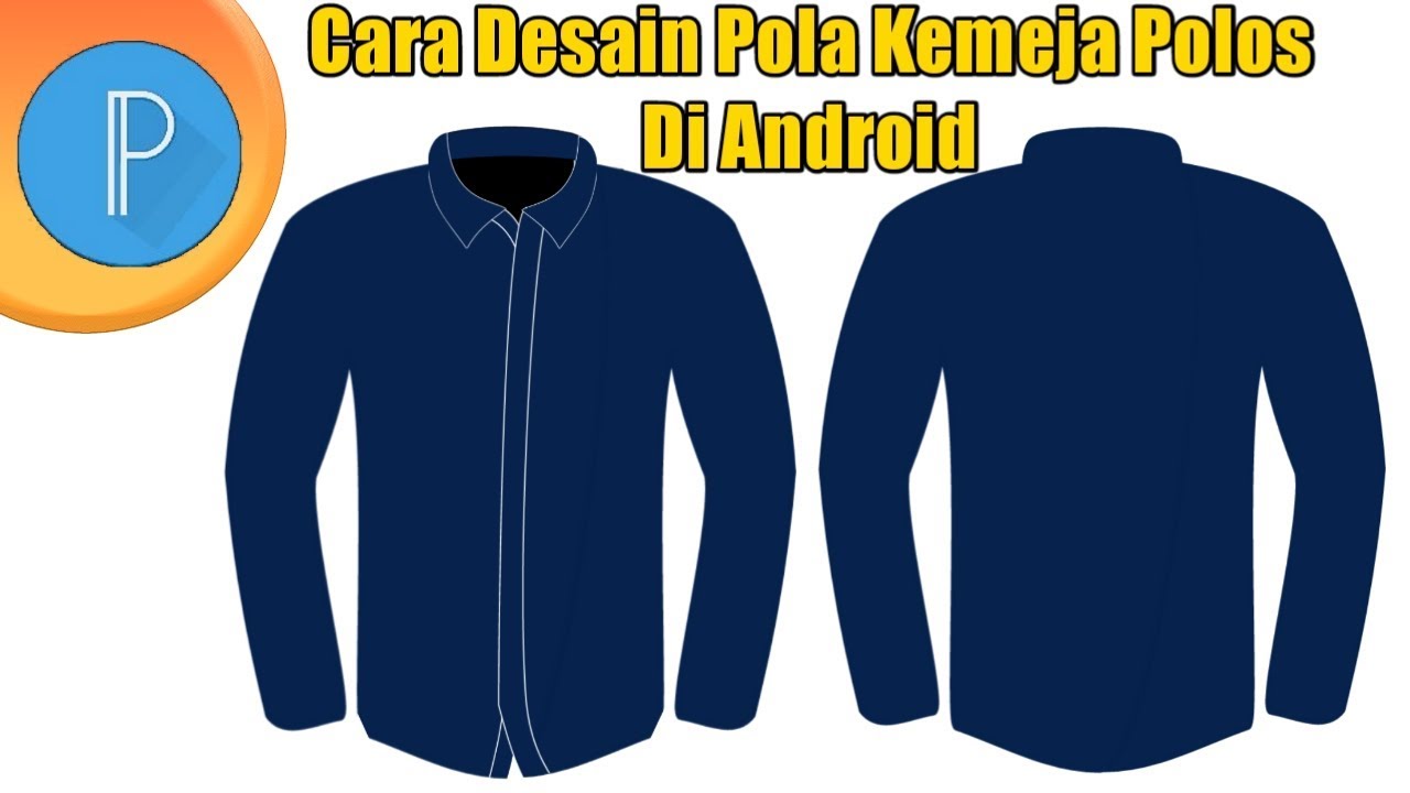 Desain Kemeja Lengan Panjang Polos - KibrisPDR