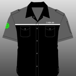 Detail Desain Kemeja Polos Hitam Nomer 13