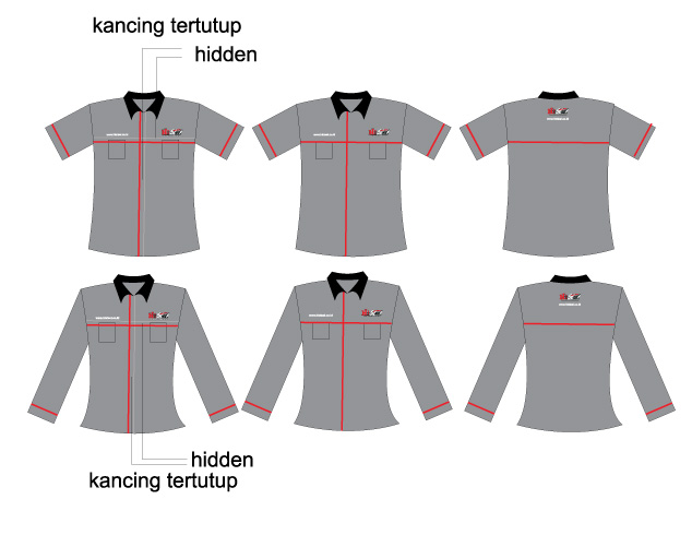 Detail Desain Kemeja Wanita Nomer 41