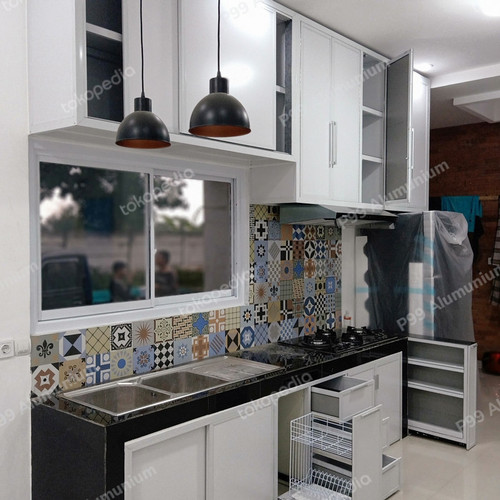 Detail Desain Kitchen Set Aluminium Nomer 13