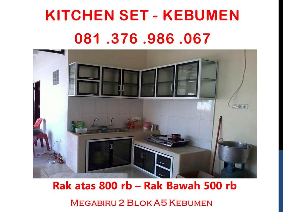 Detail Desain Kitchen Set Aluminium Nomer 17