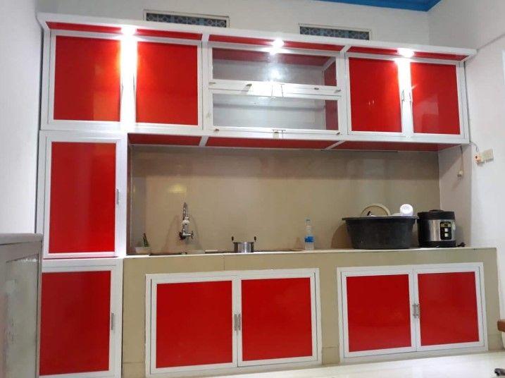 Detail Desain Kitchen Set Aluminium Nomer 9