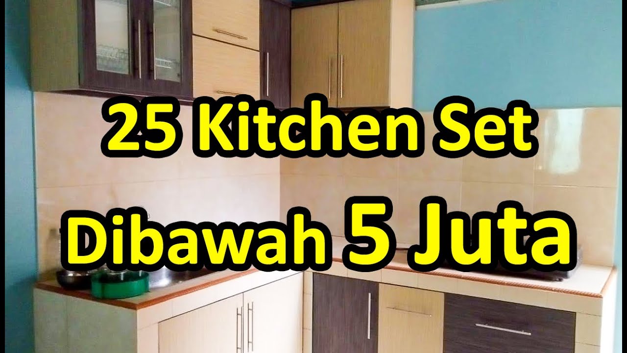 Detail Desain Kitchen Set Bawah Nomer 37