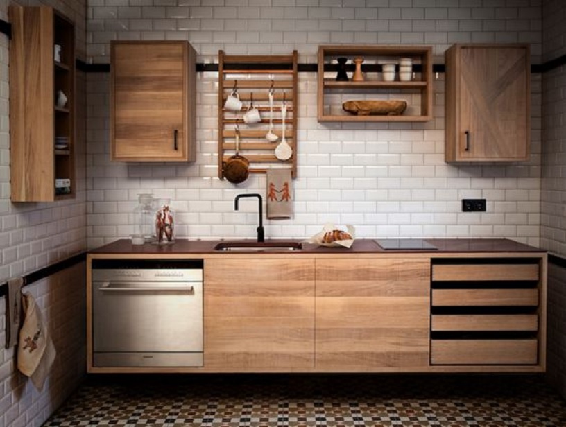 Detail Desain Kitchen Set Industrial Nomer 26