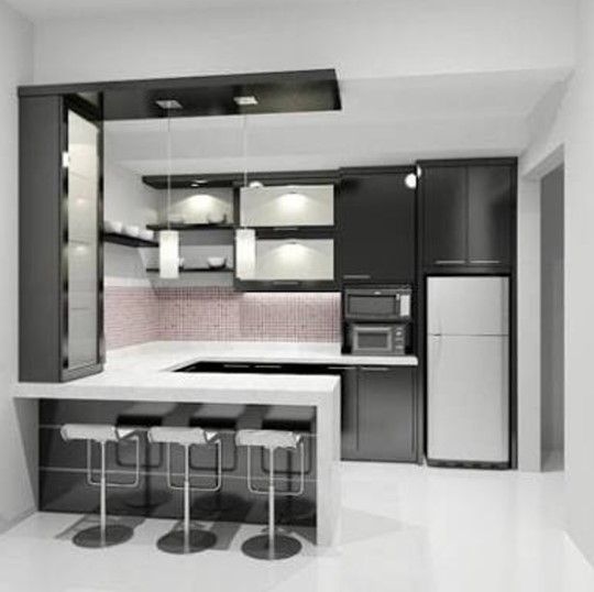 Detail Desain Kitchen Set Mini Bar Nomer 2