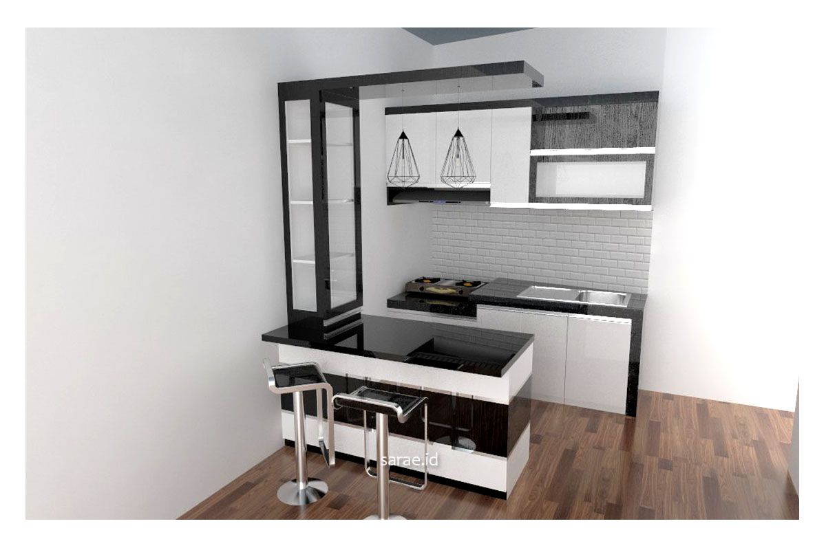 Detail Desain Kitchen Set Mini Bar Nomer 3