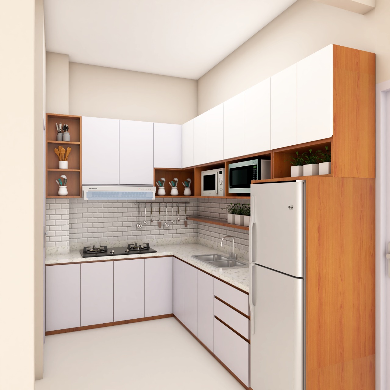Detail Desain Kitchen Set Minimalis Nomer 21