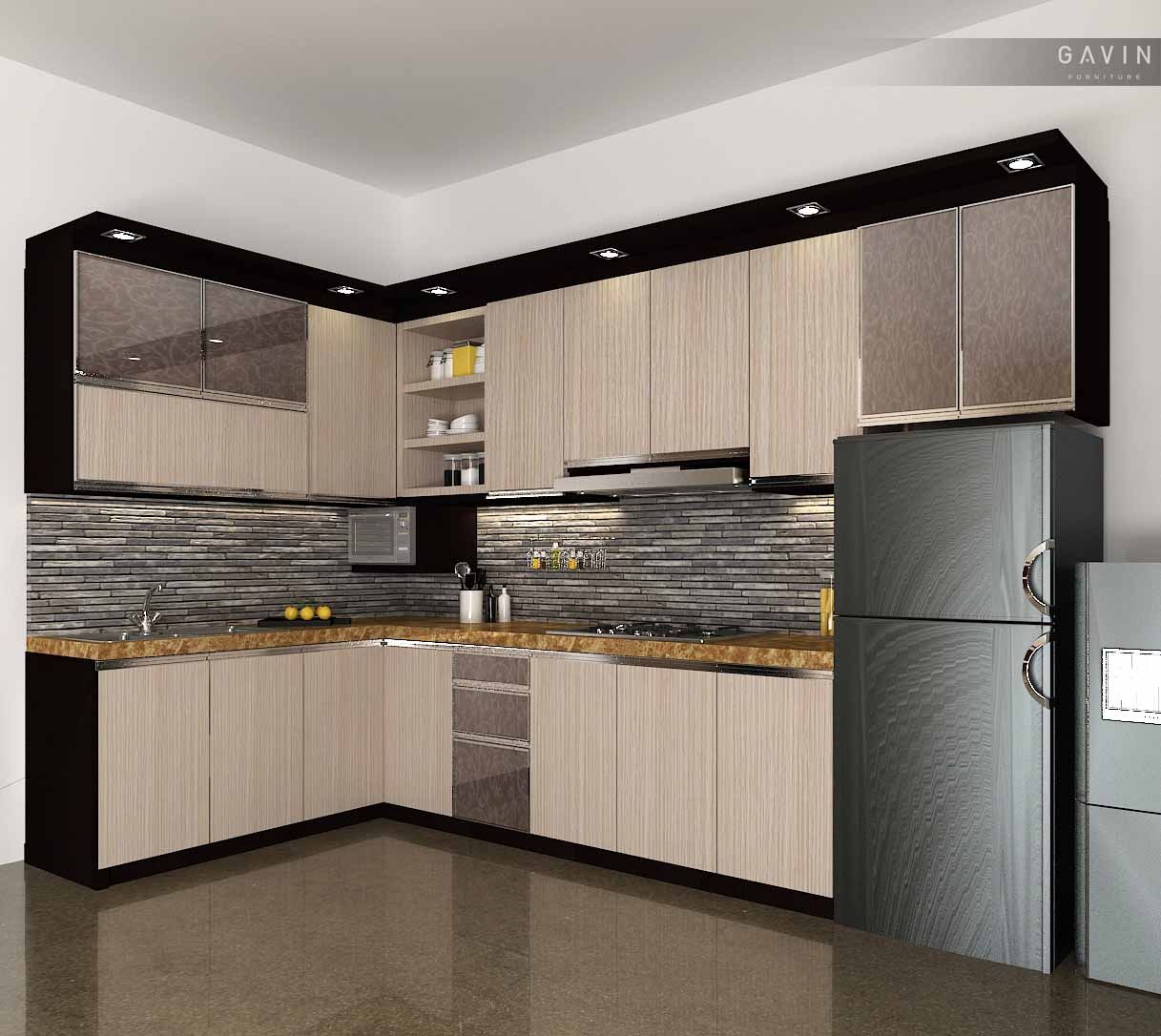Download Desain Kitchen Set Modern Nomer 3