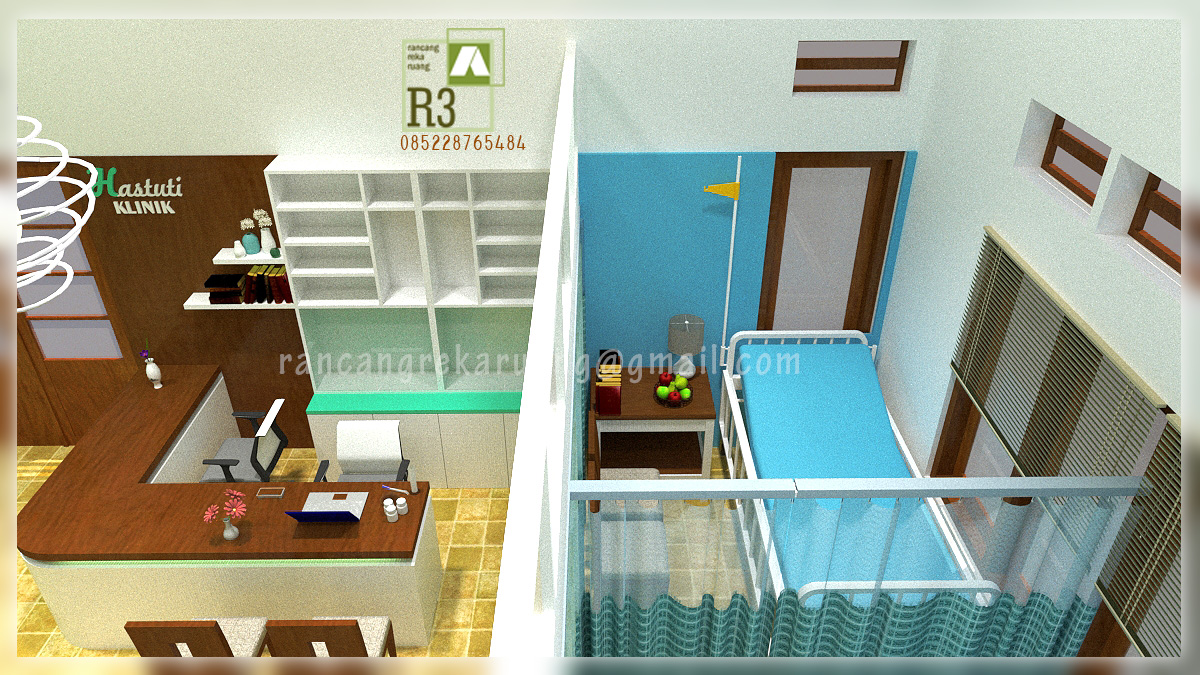 Detail Desain Klinik Pratama Nomer 48