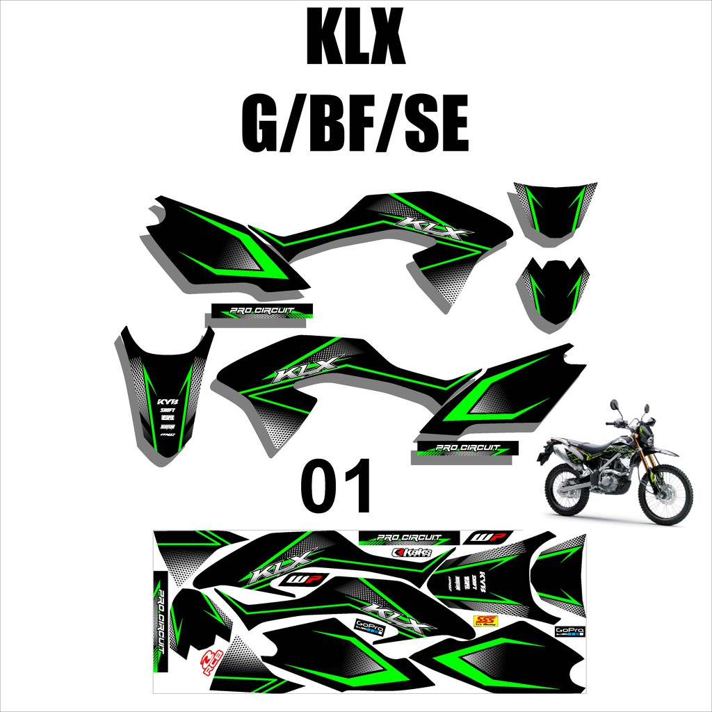 Detail Desain Klx 150 Nomer 15