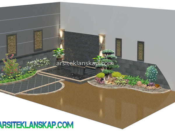 Detail Desain Kolam Koi Minimalis Nomer 22