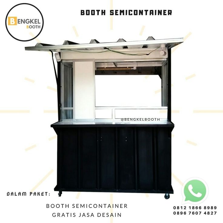 Detail Desain Kontainer Booth Nomer 43