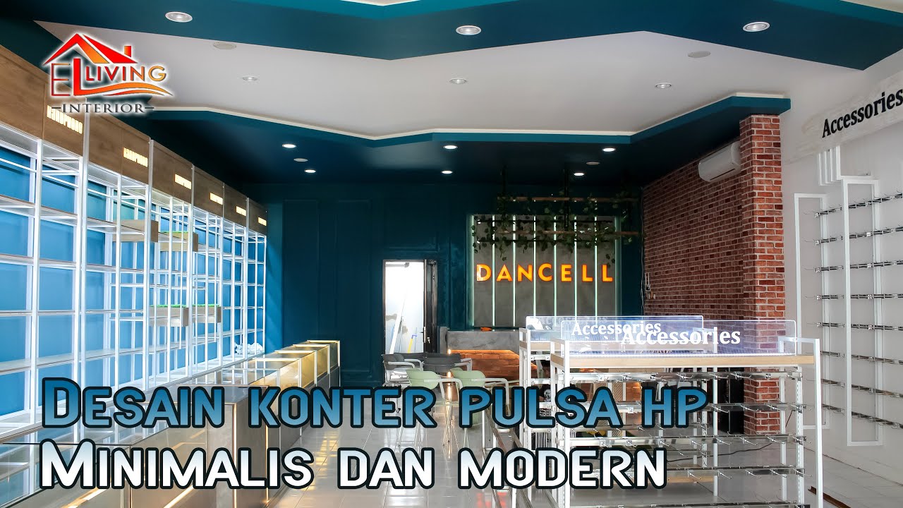 Detail Desain Konter Hp Modern Nomer 6