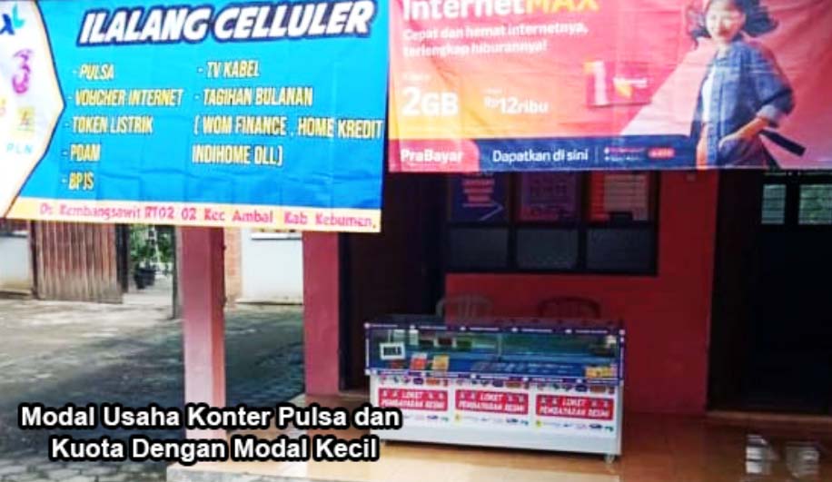 Detail Desain Konter Pinggir Jalan Nomer 42