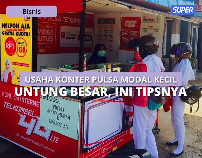 Detail Desain Konter Pulsa Minimalis Nomer 20