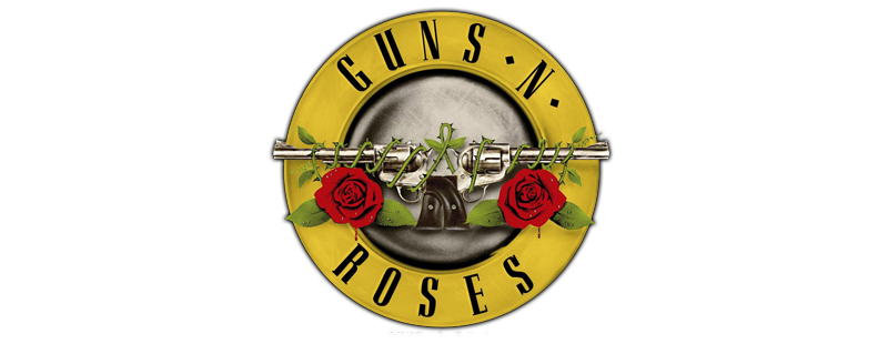 Detail Guns N Roses Glam Metal Nomer 12