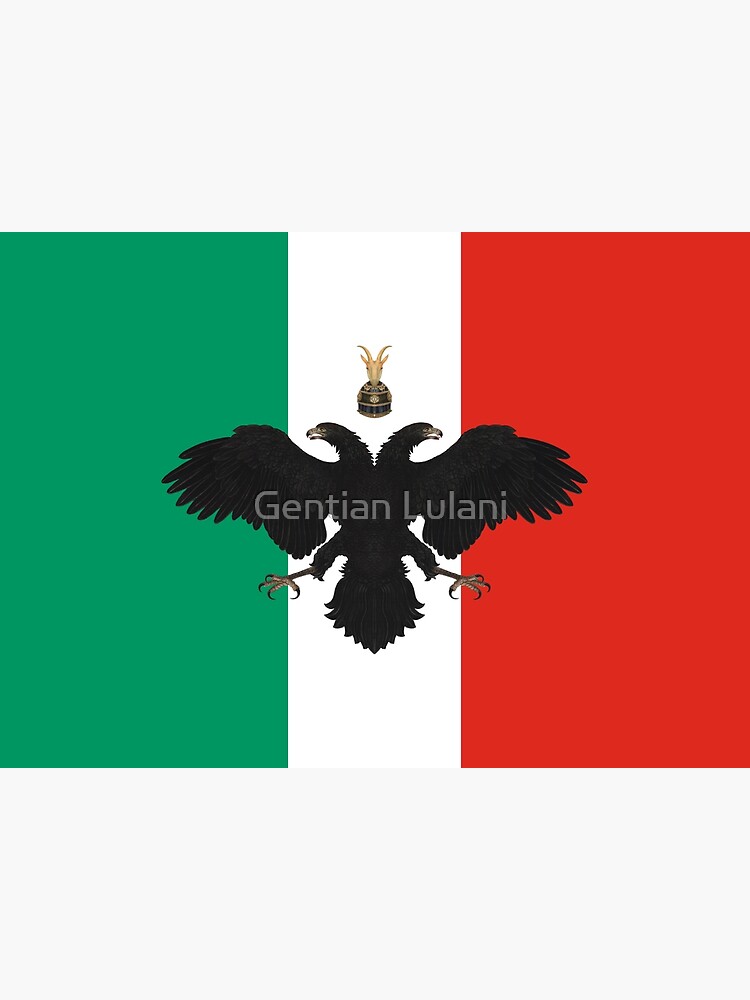 Detail Italien Albanien Flagge Nomer 3