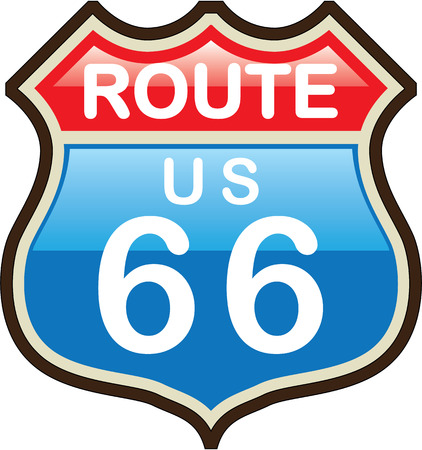 Detail Route 66 Sign Clipart Nomer 16