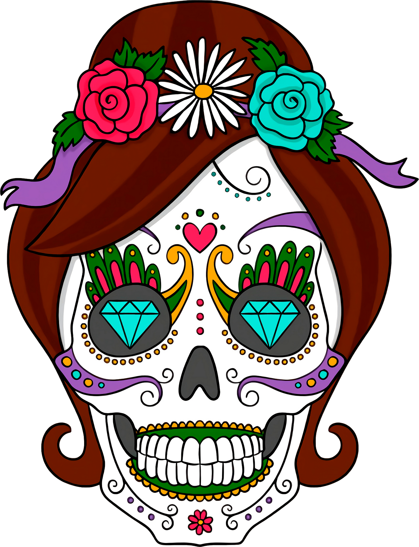 Detail Skull Bilder Nomer 19