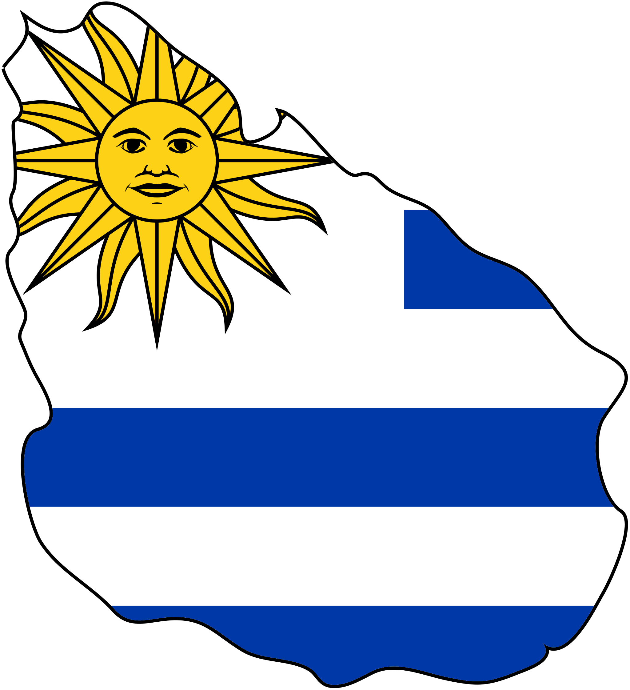 Detail Uruguay Flag Nomer 11