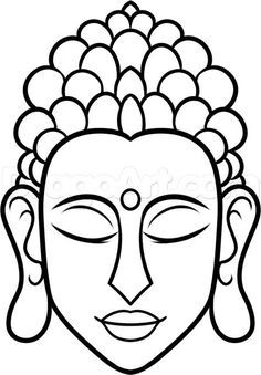 Zeichnen Buddha Vorlage - KibrisPDR