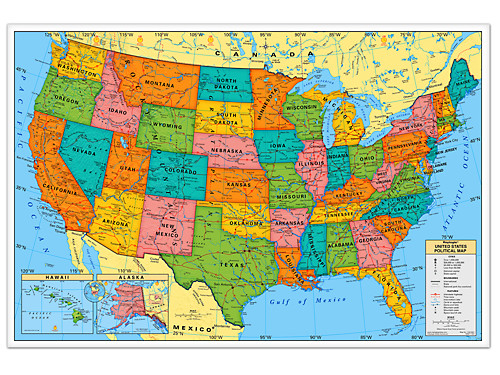Detail Image Of Usa Map Nomer 26