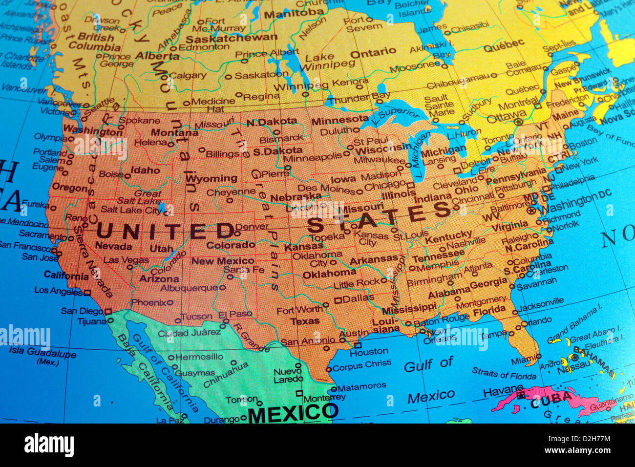 Detail Image Of Usa Map Nomer 38