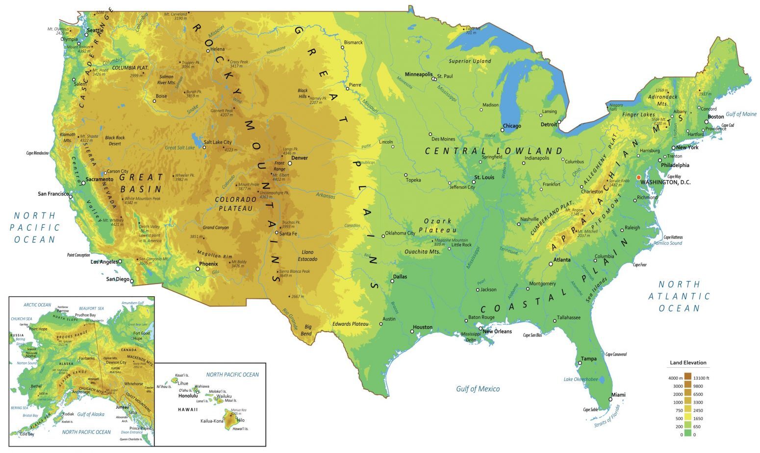 Detail Image Of Usa Map Nomer 53