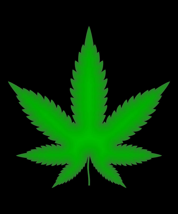 Detail Image Of Weed Leaf Nomer 10