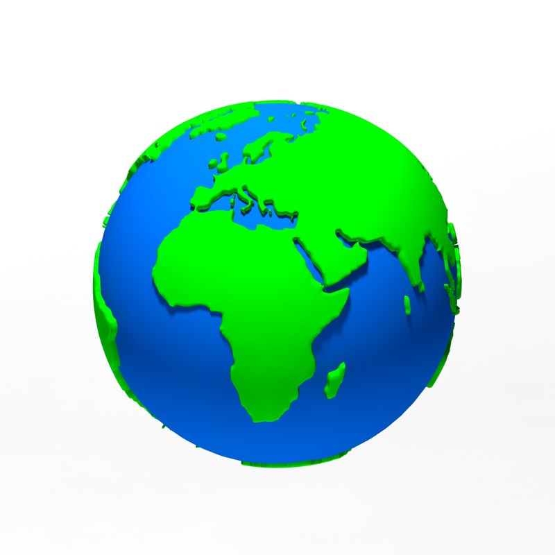 Detail Image Of World Globe Nomer 13