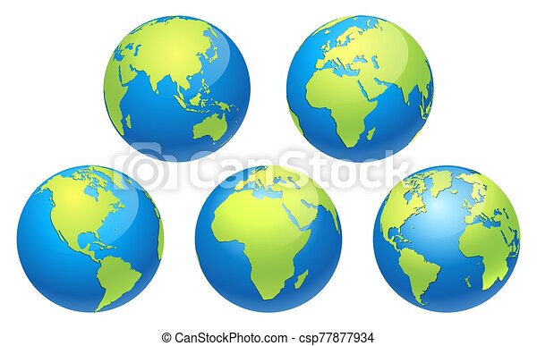 Detail Image Of World Globe Nomer 20