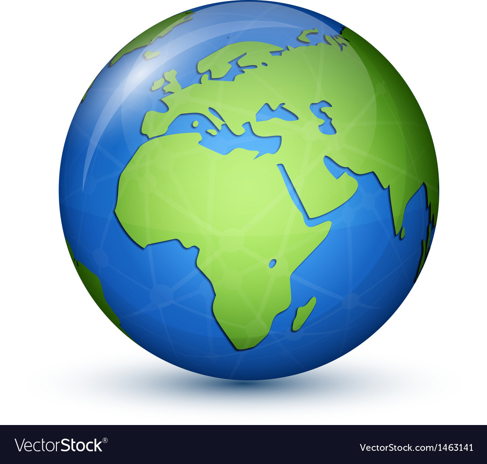 Detail Image Of World Globe Nomer 25