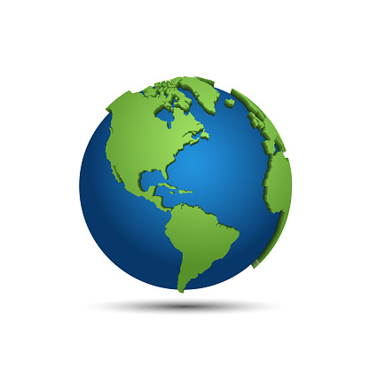 Detail Image Of World Globe Nomer 26