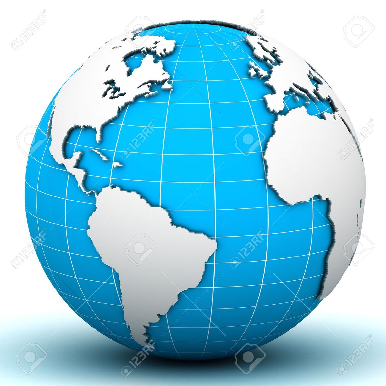 Detail Image Of World Globe Nomer 30
