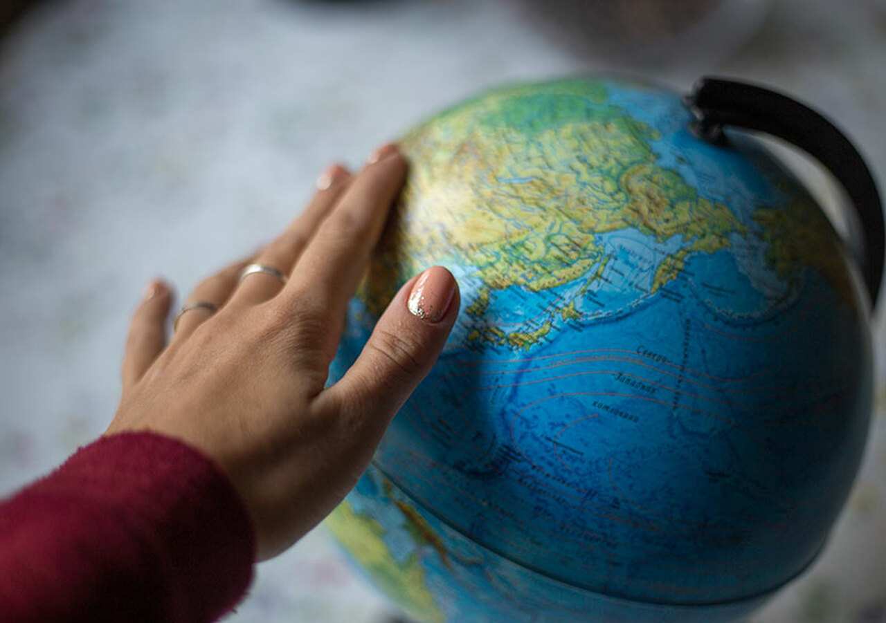 Detail Image Of World Globe Nomer 35