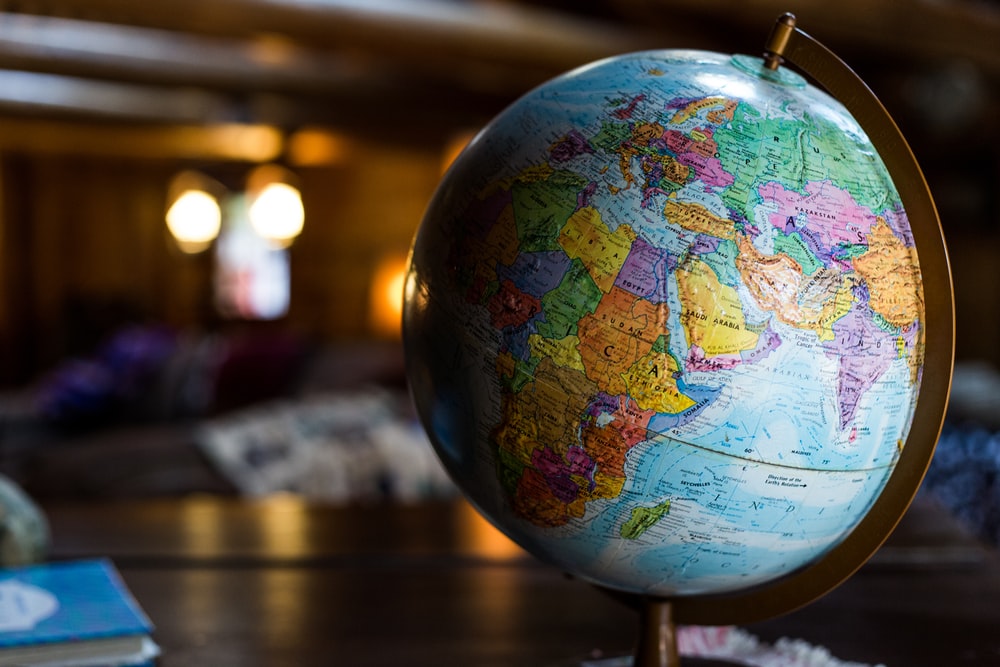 Detail Image Of World Globe Nomer 36