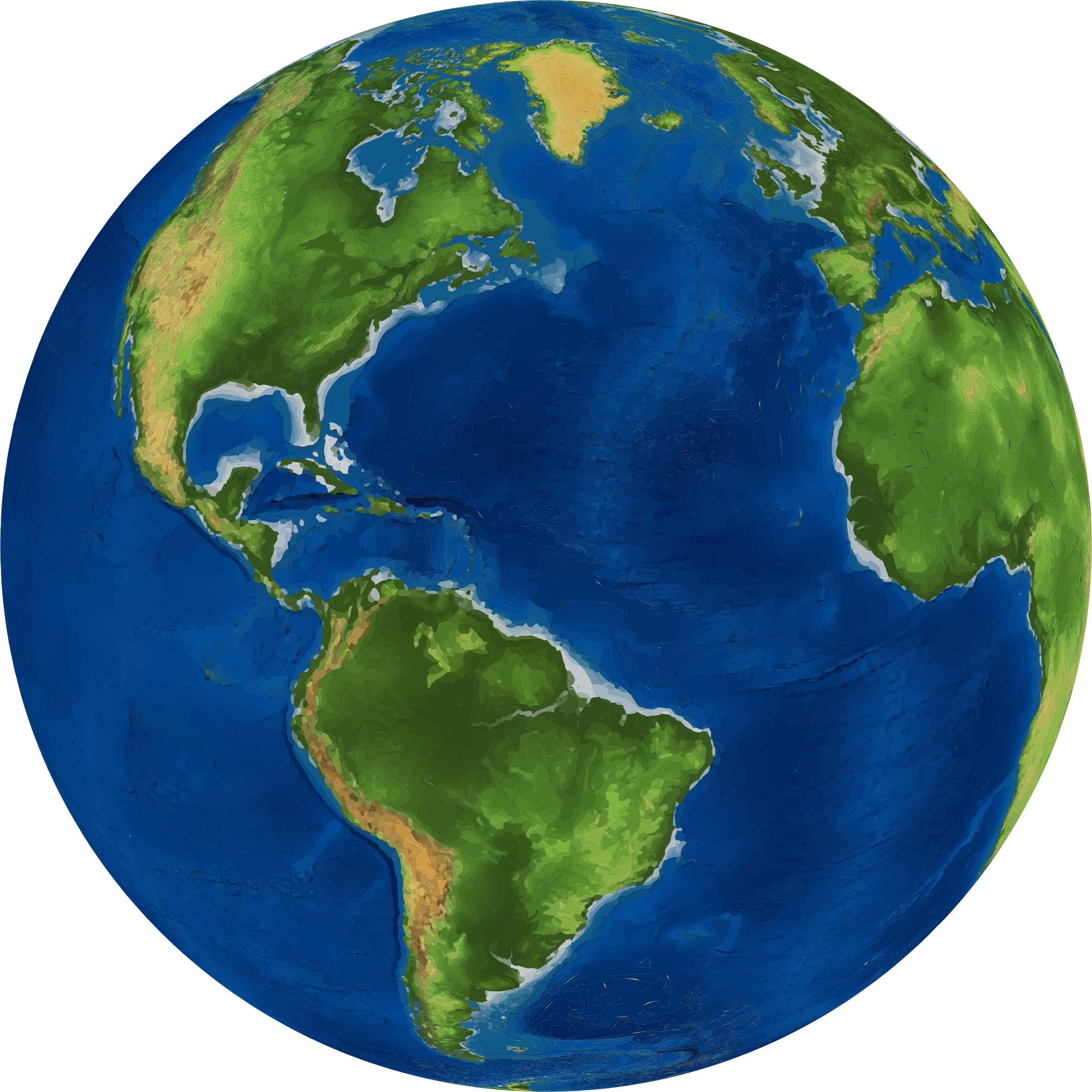 Detail Image Of World Globe Nomer 37