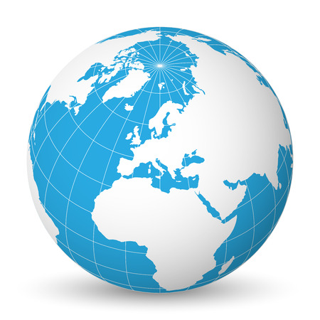 Detail Image Of World Globe Nomer 38
