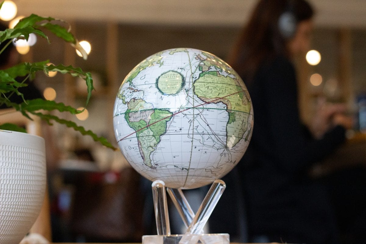 Detail Image Of World Globe Nomer 43