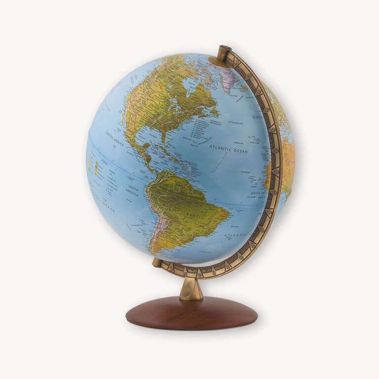 Detail Image Of World Globe Nomer 44
