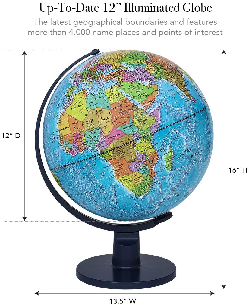 Detail Image Of World Globe Nomer 56