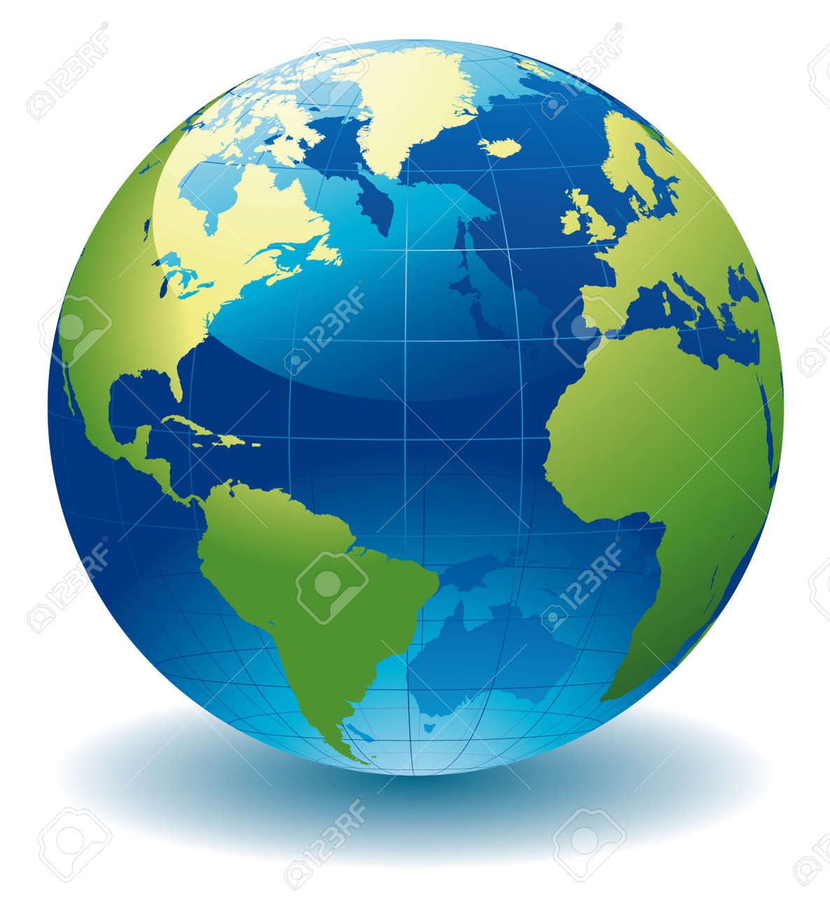 Detail Image Of World Globe Nomer 10