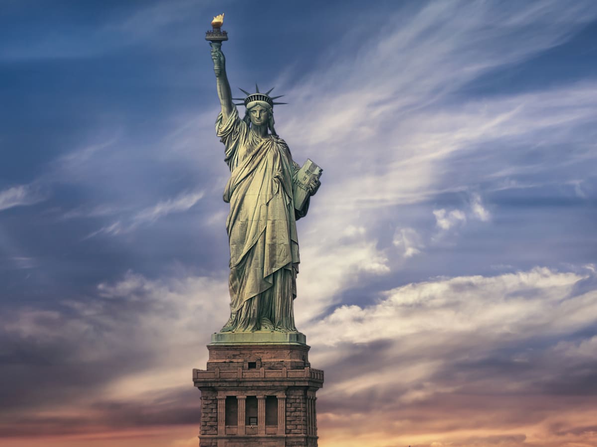 Detail Image Statue Of Liberty Nomer 2