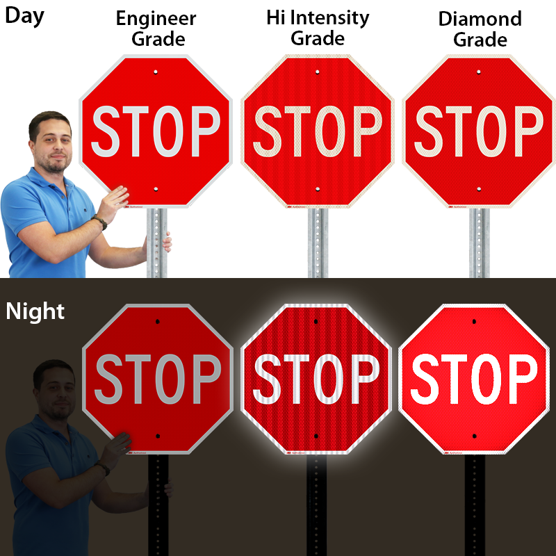 Detail Image Stop Sign Nomer 29