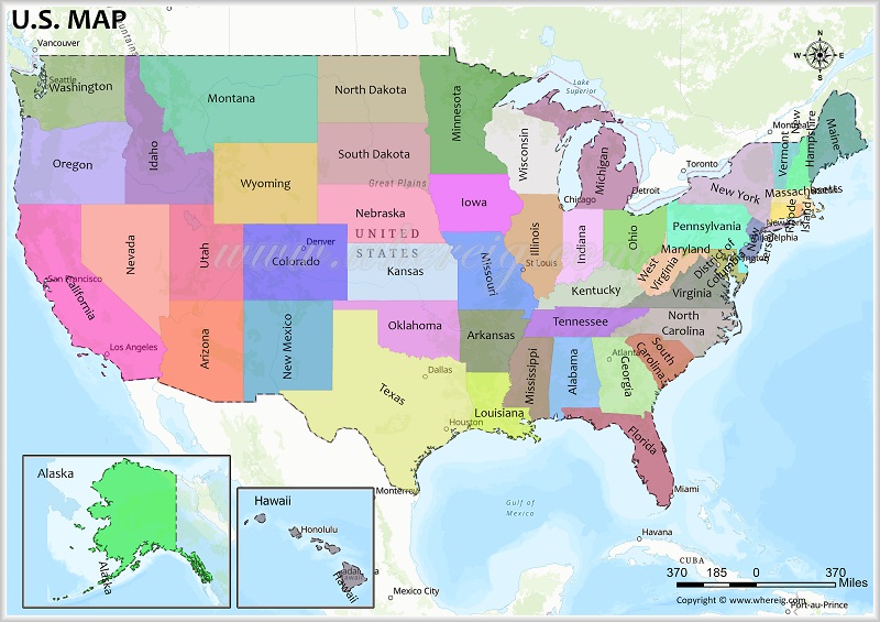 Detail Images Map Of Us Nomer 25