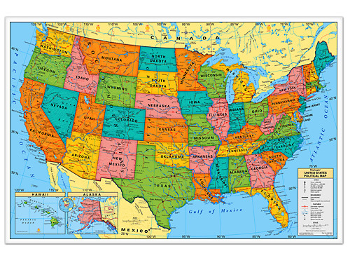 Detail Images Map Of Us Nomer 30