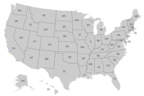 Detail Images Map Of Us Nomer 54